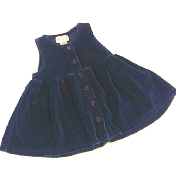 The Children's Place | Dresses | Baby Girl 69 Month Navy Blue Dress |  Poshmark